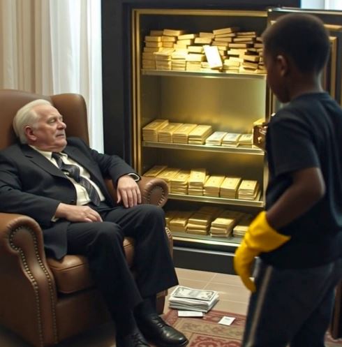 A billionaire fakes sleep to test his maid’s son, and the child’s reaction leaves him