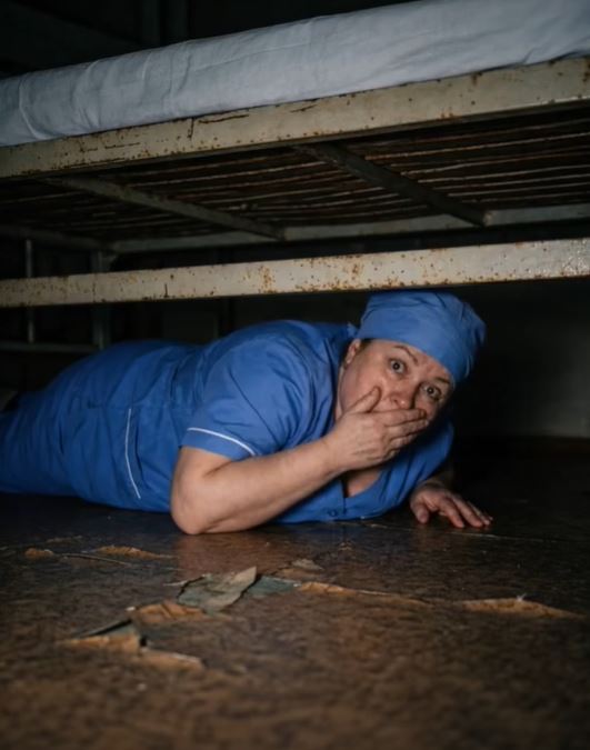 The orderly could hear screaming from Room No 7 every night when an unknown man came to see the elderly patient