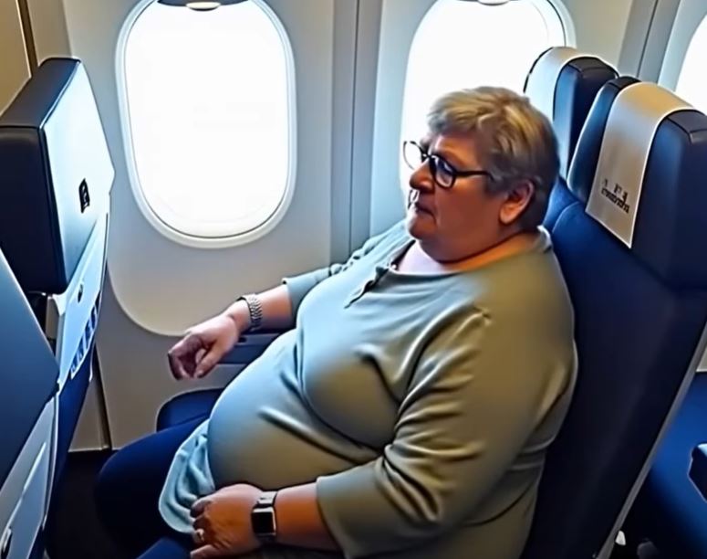They wanted to kick me off the plane because of my excess weight: I had to put those heartless people in their place