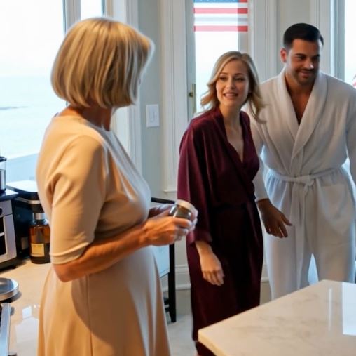 My daughter showed up at my beach house unannounced, bringing her new husband and saying