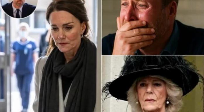 TRAGEDY — 2 HOURS AGO: The palace raised its white flag. Alarms echoed. In a dark corner, Kate and William sat in silence before delivering the devastating words: “With broken hearts, we regret to announce… Camilla…”