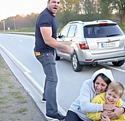 Just ten minutes into our road trip, my husband pulled over and screamed, ‘Get out!’