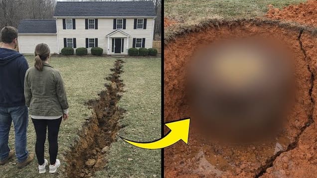 Couple Found Out Why House Was So Cheap, What Was Under the Yard Shocked Them!