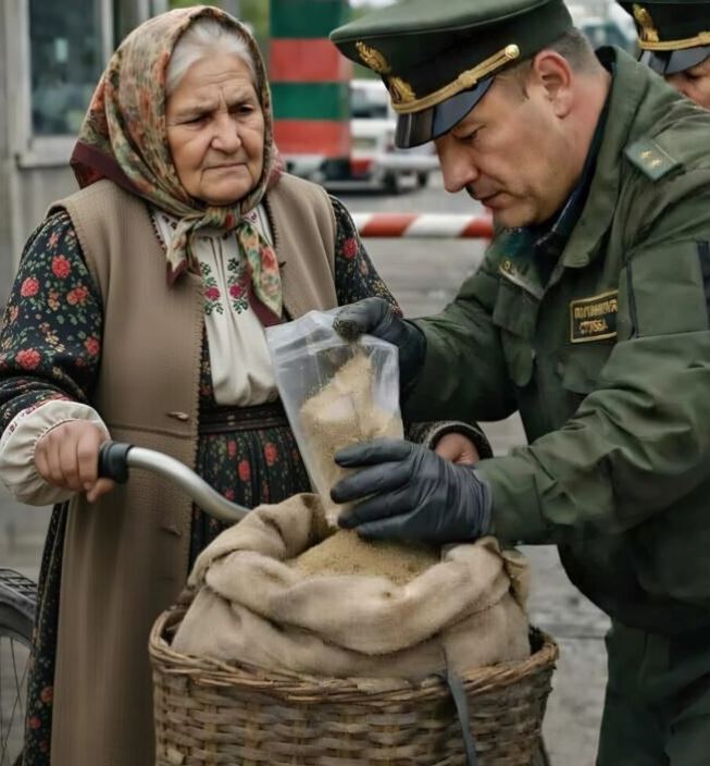 Every day, an elderly woman would appear at the border on an old bicycle, carrying a bag of sand in the basket. For a long time, the border guards couldn’t understand why she needed so much sand, until one day they learned an unexpected secret.