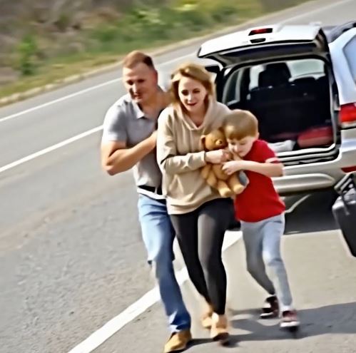 Just ten minutes into our road trip, my husband pulled over and screamed, ‘Get out!’