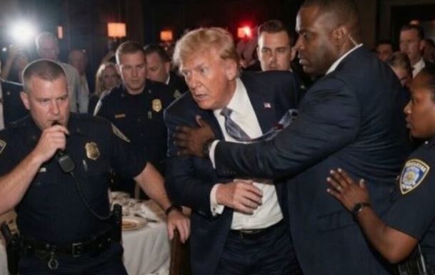 Trump Rushed Off Stage At White House Correspondents’ Dinner