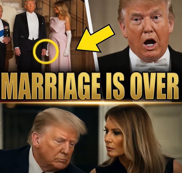 SAD NEWS: 😢Disgusted Melania Smacks Trump Hand As Dinner Falls Apart