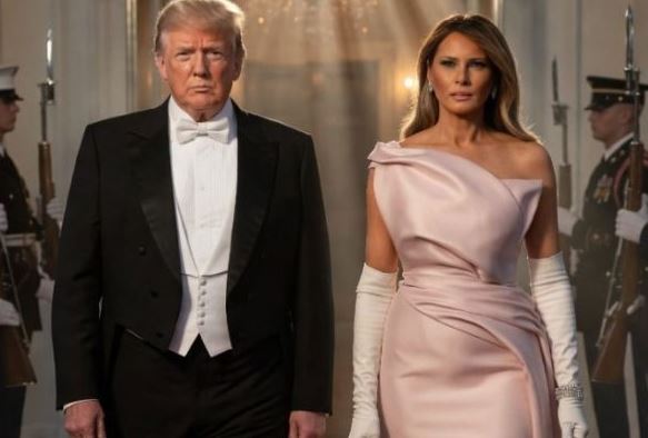 The one detail critics can’t stop talking about in Melania’s pink dress