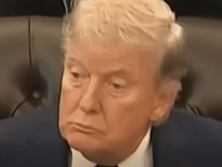 Trump at the Oval Office meeting. What the cameras caught on camera is incredible.
