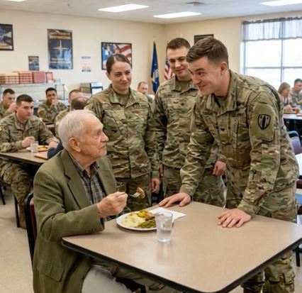 SEAL Jokingly Asked For the Old Veteran’s Rank — Until His Reply Made the Entire
