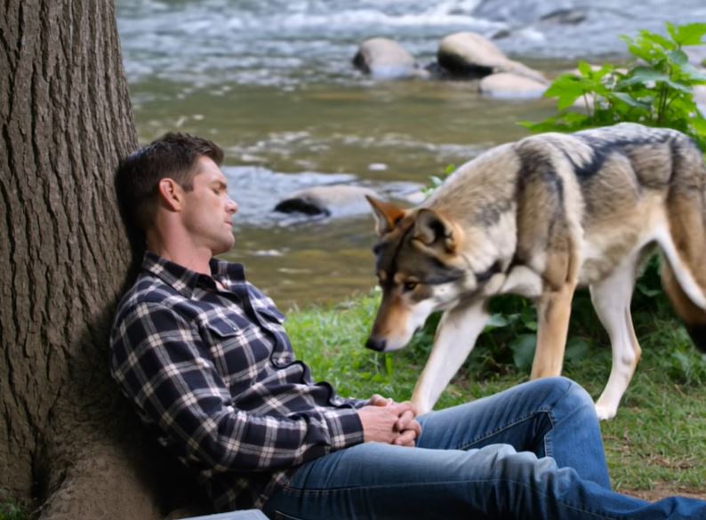 A lone man fishing deep in the forest drifted into sleep from exhaustion. When he awoke, an unnatural silence surrounded him, and something unseen made his heart race with sudden, chilling fear.