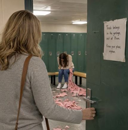 The Cheer Squad Cut My Foster Daughter’s Prom Dress To Pieces In The Locker Room