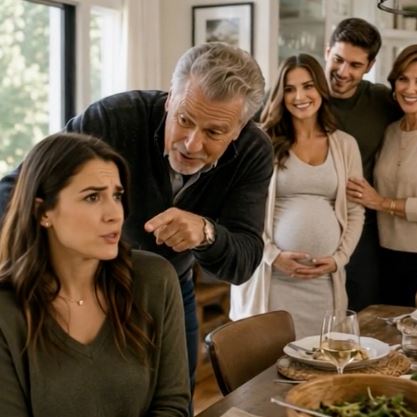 During Mother’s Day dinner, my sister proudly announced she was expecting her third child. My