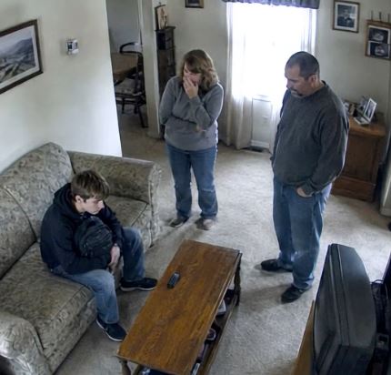 They adopted a boy who had already been returned by three families because he was
