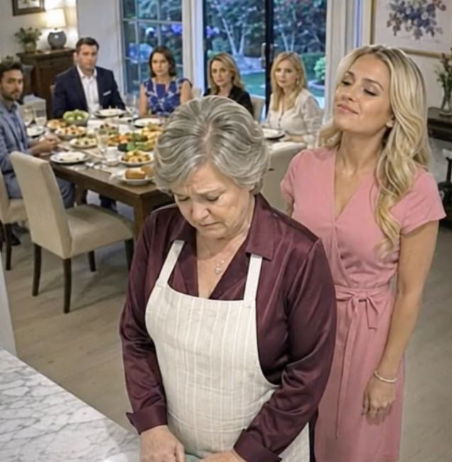 “Maybe you should eat upstairs,” my daughter-in-law said calmly as I was just about to