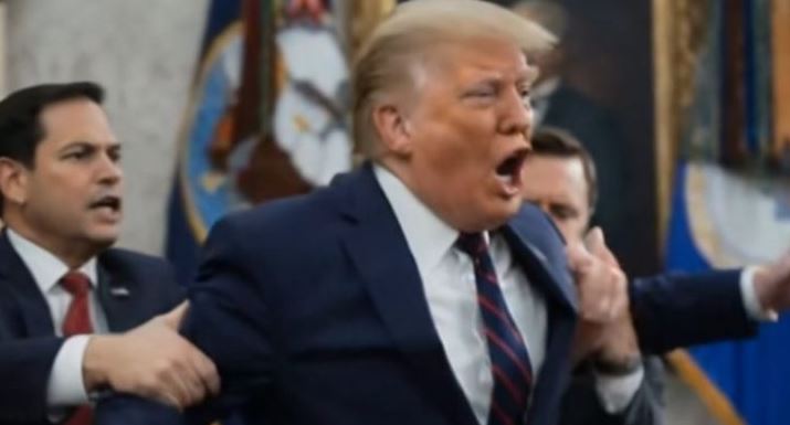 Trump MELTDOWN during Iran briefing got so bad his own aides were forced to remove him from the room!